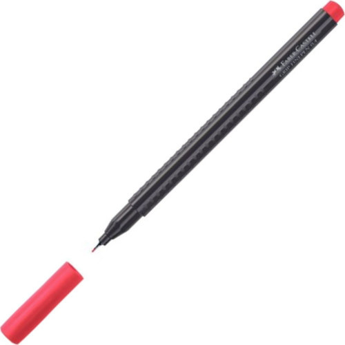 Faber-Castell Grip Finepen 0.4 mm Koyu Kırmızı CM26