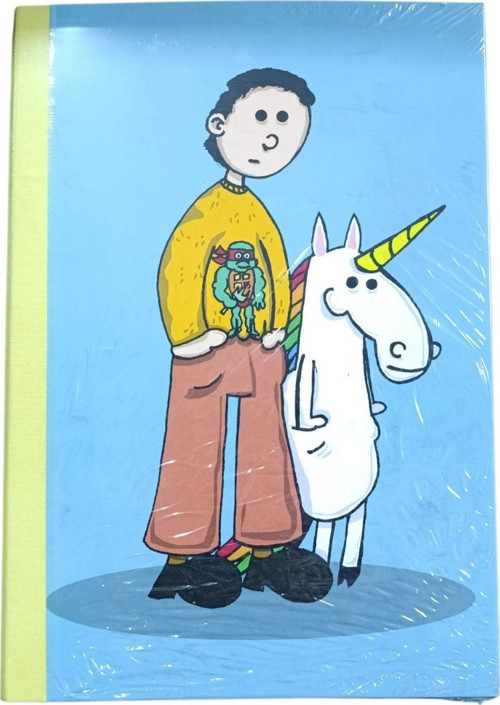 Kapaklı Tasarımlı Sekreterlik-Unicorn ve Adam