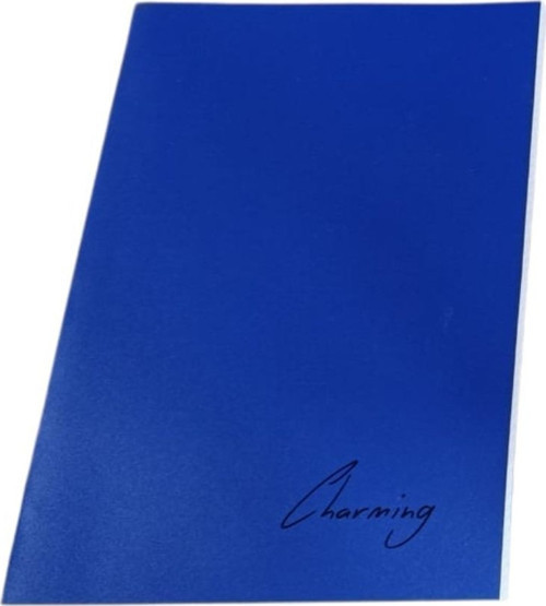 A4 PP KP Dikişli 60 Yp Kareli Defter-Lacivert