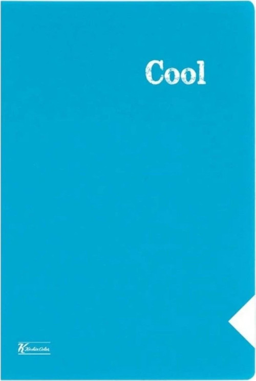 KeskinColor A5 PP KP Dikişli 40 Yp Kareli Defter-Turkuaz