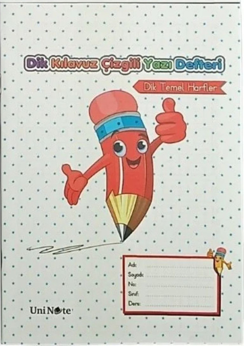 A5 Dik 40 Yp Çizgili Defter 24013-Kalem