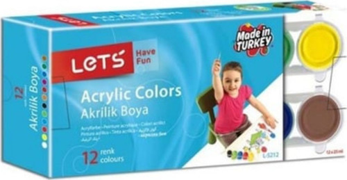 Akrilik Boya 12 Renk
