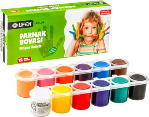 Parmak Boyası 12 Renk 70153