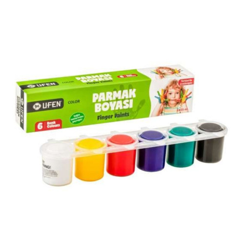 Parmak Boyası 6 Renk 70142