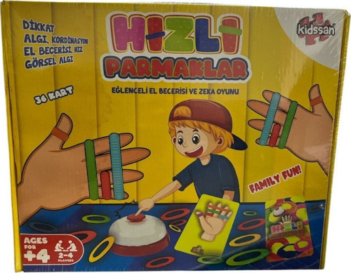 Kidssan Games Hızlı Parmaklar Eğlenceli El Becerisi Ve Zeka Oyunu