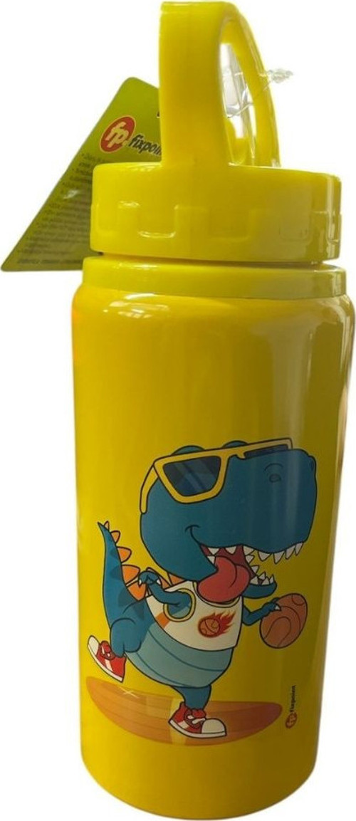 500ml Alüminyum Desenli Matara P-1902-Sarı