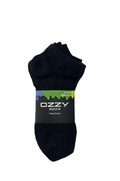 5 Çift Karışık Renkli Pamuklu Çocuk Kısa Patik Çorap