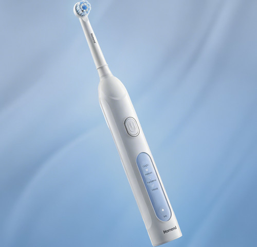 Brushboss 4701H 4 Modlu 21 Gün Kullanım Süreli Akıllı Zamanlayıcılı Şarjlı Diş Fırçası Beyaz