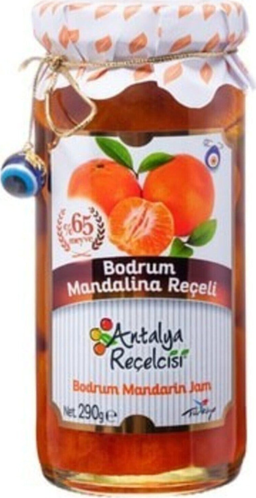 Bodrum Mandalina Reçeli 300 G Cam Kavanoz