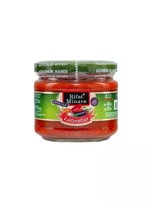 Lutenitsa Kahvaltılık Tatlı Sos Cam Kavanoz 300 Gr