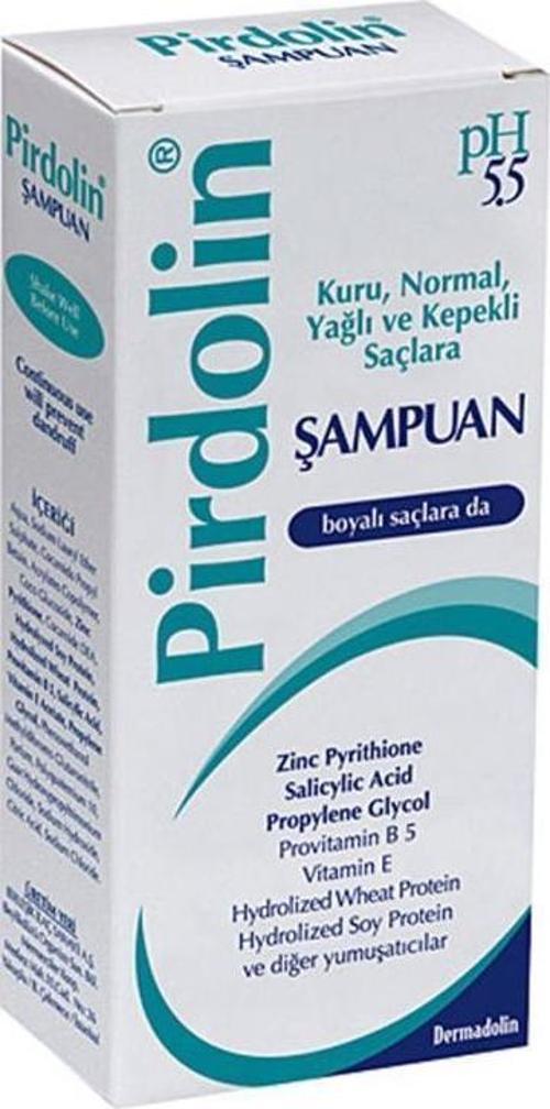 Pirdolin Kuru, Normal Yağlı ve Kepeğe Karşı Saç Bakım Şampuanı 125 ml