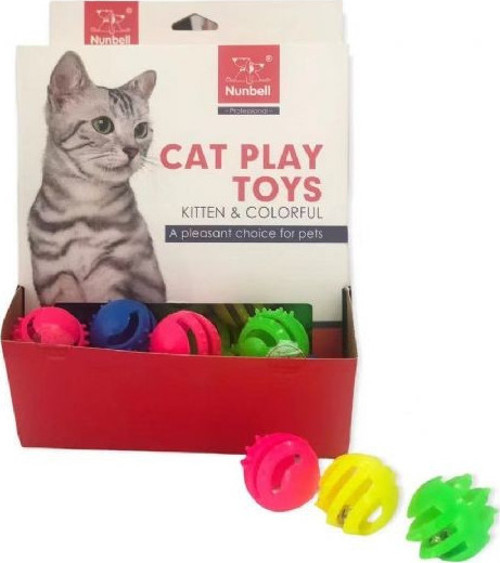 Dikenli Zilli Kedi Oyun Topu1 TANE