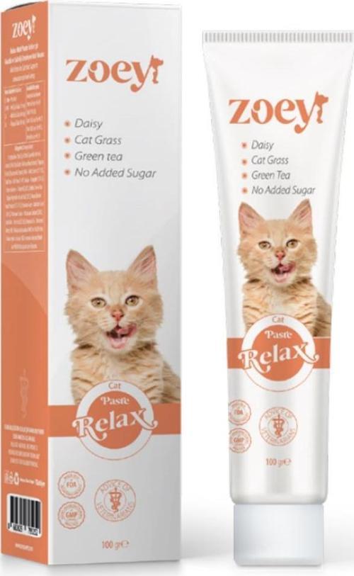 Relax Paste Kediler için Rahatlık ve Sakinliği Desteleyen Malt 100 gr