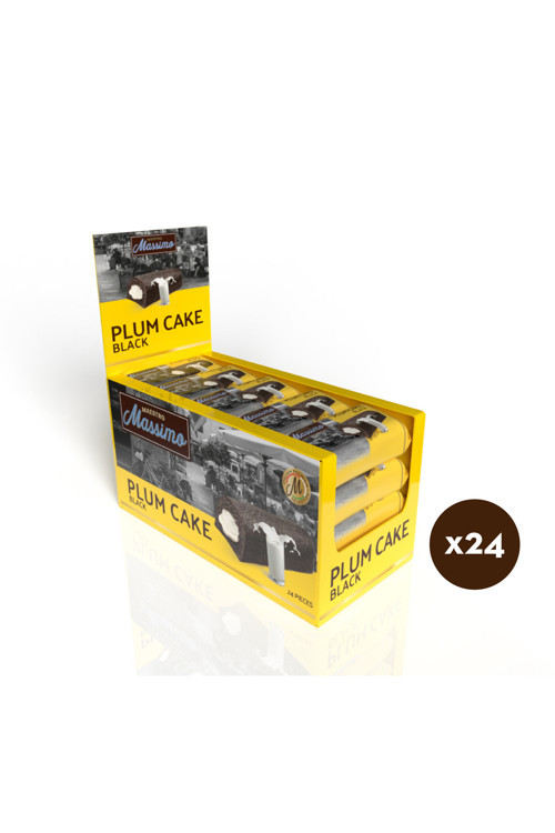 Plum Cake Black (kakaolu Süt Kremalı Kek) 40 Gr. 24 Adet (1 Kutu)