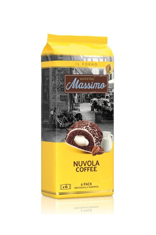 Nuvola Coffee (Kahveli Kek) 45 Gr. 6 Adet (1 Kutu)