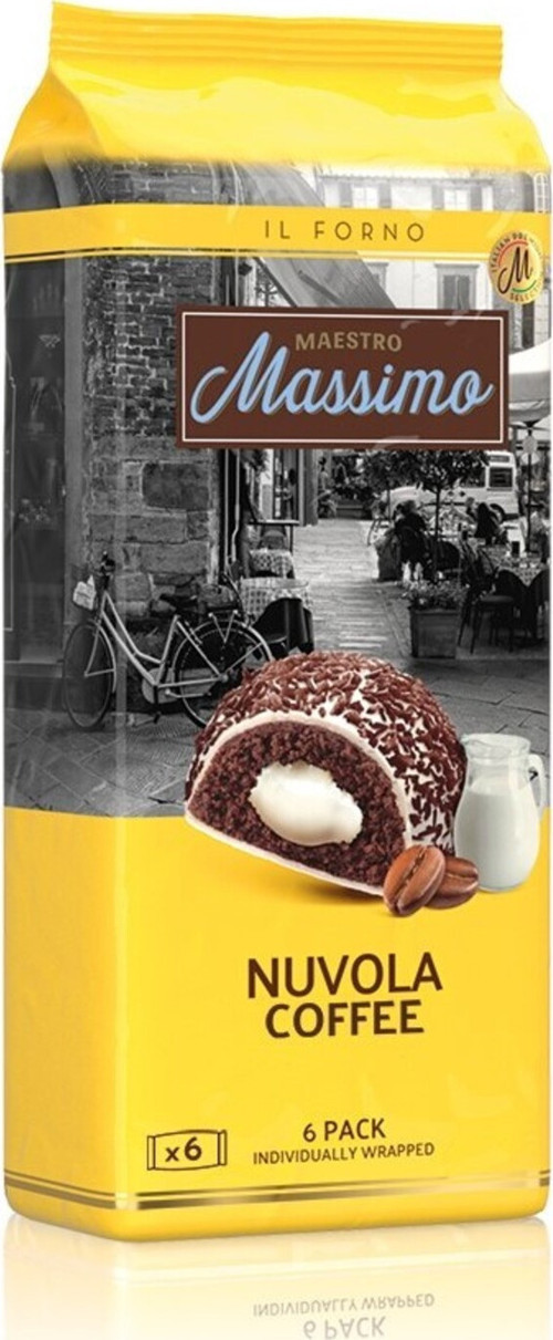 Nuvola Coffee (Kahveli Kek) 45 Gr. 6 Adet (1 Kutu)