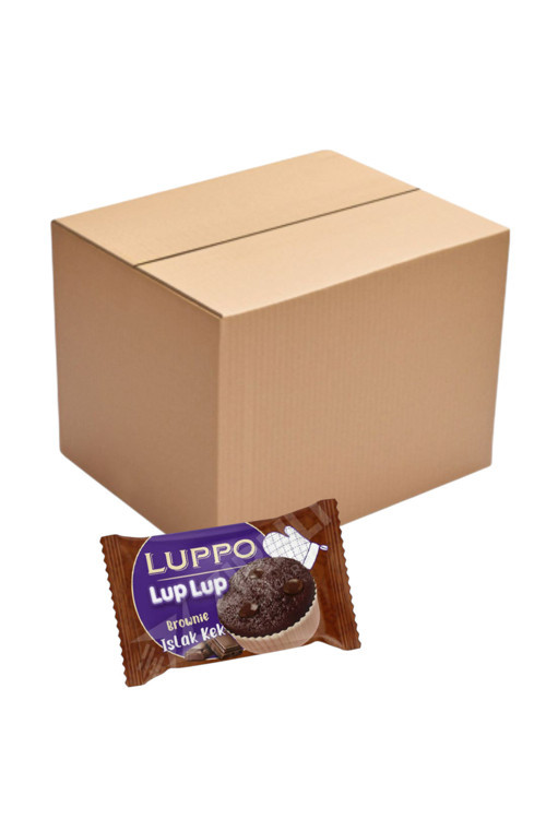Kupa Lup Lup Kek 1 Koli Brownie Çikolatalı 40 gr. X 144 Adet