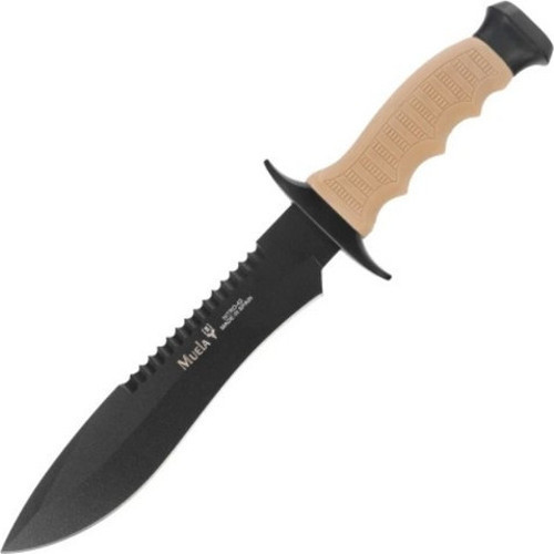 85-181 Bowie Bej Kauçuk Saplı Bıçak 18cm