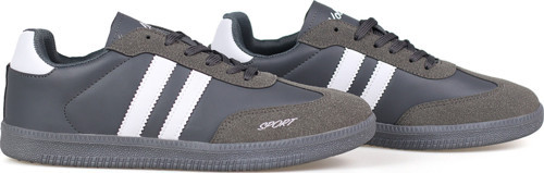 Erkek Füme Süet Detaylı Günlük Sneaker -Rahat, Klasik Spor Ayakkabı