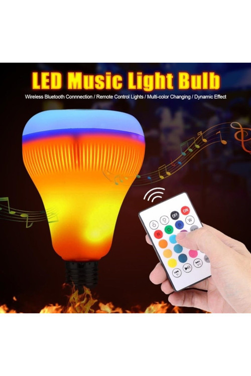Kumandalı Bluetooth Hoparlör Ampul LD-37 GO-53-vice 03848