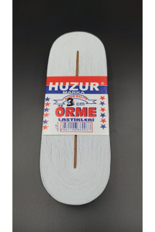 BEYAZ - 3CM PAÇA LASTİK YASSI GENİŞ 10MT. GO-53-vice 04917