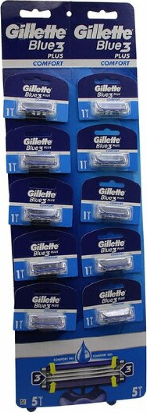 GİLLETTE BLUE3 JİLET KARTELALI 10 PARÇA GO-53-vice 02231