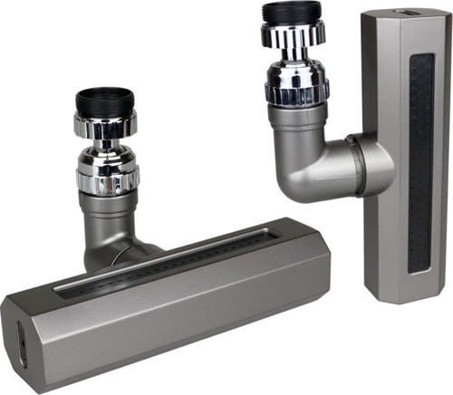 SİYAH GENİŞ 360 DERECE DÖNEBİLENOYNAR BAŞLIK - 4 MOD PERLATÖR ŞELALE MUSLUK UCU KTX-3288 GO-53-vi