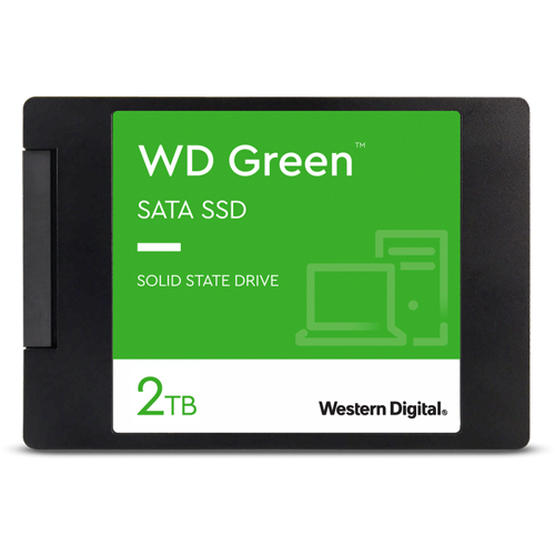 WD Green, WDS200T2G0A,2TB, 545/465, 3D NAND, 2,5&quot; SATA, SSD
