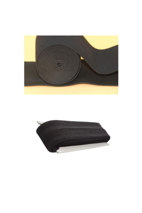 SİYAH - 1.5CM PAÇA LASTİK YASSI GENİŞ 10MT. GO-53-vice 04924