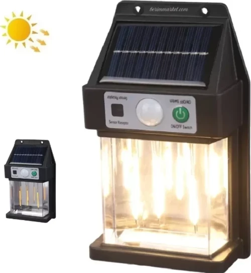 Güneş Enerjili Duvar Lambası YX-666 3W GO-53-vice