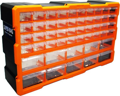 50Lİ MEGA 10BYK+40KÇK MONOBLOK DRAWER ÇEKMECE SETİ 62X15.7X36CM HERHANGİ BİR RENK GÖNDERİLİR GO-53-v