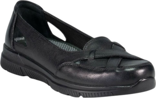 29430 Anya-G Siyah Kadın Comfort Deri Ayakkabı