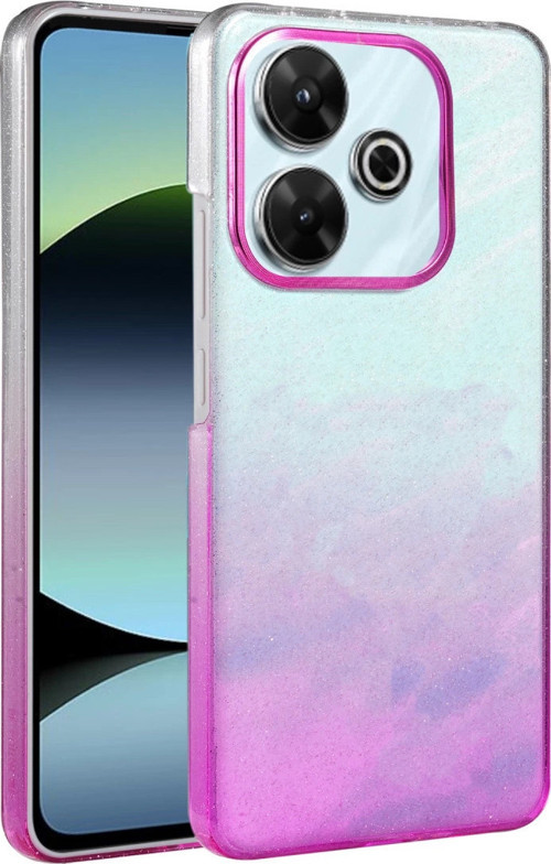 Xiaomi Redmi 13 4G Glossy Kapak - Mor