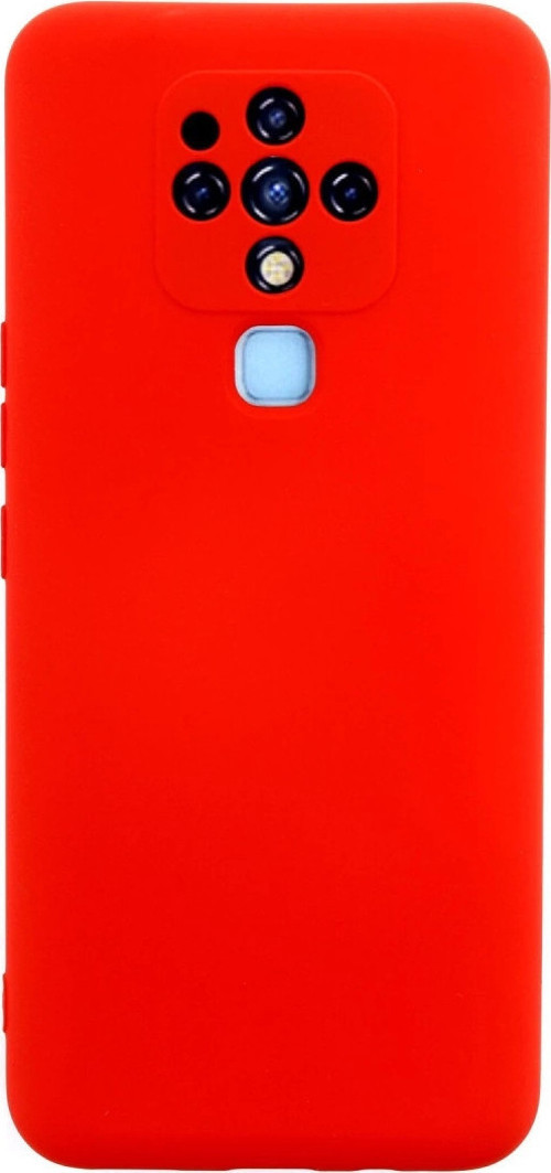Tecno Camon 16 Kılıf Nano İçi Kadife Silikon - Kırmızı