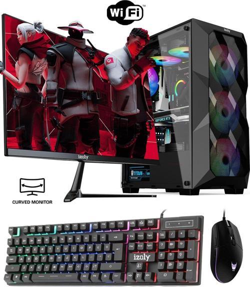 Beldum X I3-10100f 16gb 256gb M.2 Nvme Rx 580 8gb 24" Oyuncu Masaüstü Bilgisayarı