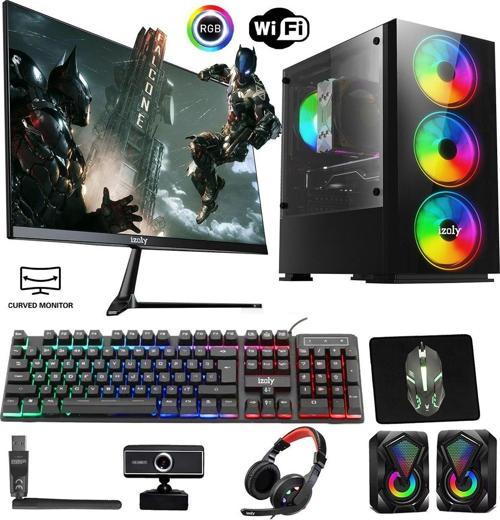 İzoly PLV Amd 3000G 16GB 3200mhz 1TB SSD 24" Oyuncu Masaüstü Bilgisayarı