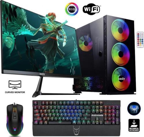 Karus X I5-10400f 16gb 512gb M.2 Nvme Msı Rtx 3060 3x 12gb 24" Oyuncu Masaüstü Bilgisayarı