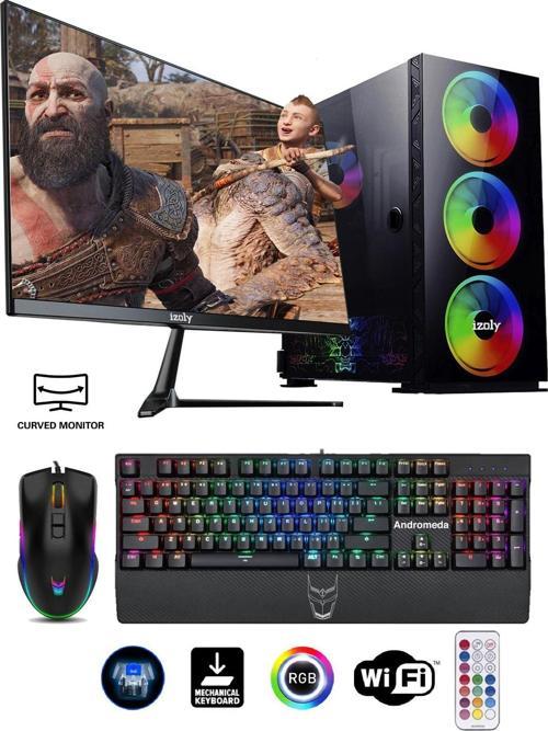 Mephisto X I7-10700f 16gb 256gb M.2 Nvme 1660s 6gb 24" Oyuncu Masaüstü Bilgisayarı