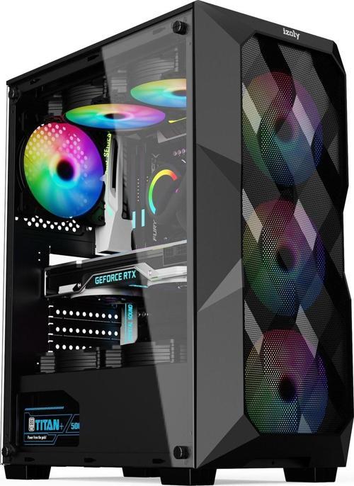 Midgard Fanlı Rgb Led Usb 3.0 500w Atx Oyuncu Kasası