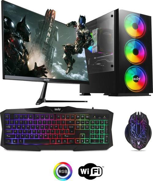 Shadowless I7-860 8gb 256gb Ssd Gt740 4gb 24" Oyuncu Masaüstü Bilgisayarı