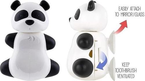 Flipper Hijyenik Diş Fırçası Kabı Panda
