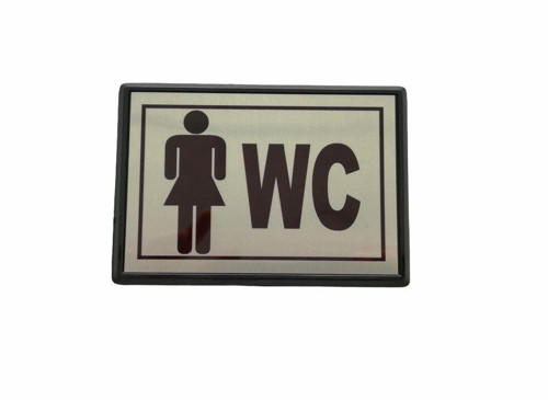 Miku Design Cemax Yönlendirme Küçük WC Bayan 10X7 cm