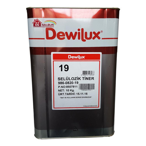 Miku Design Selülozik Tiner 10 Kg (12 Litre)