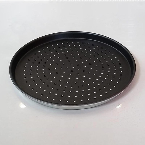 Alüminyum Teflon Tabanlı, Delikli Pizza Tavası 36 Cm