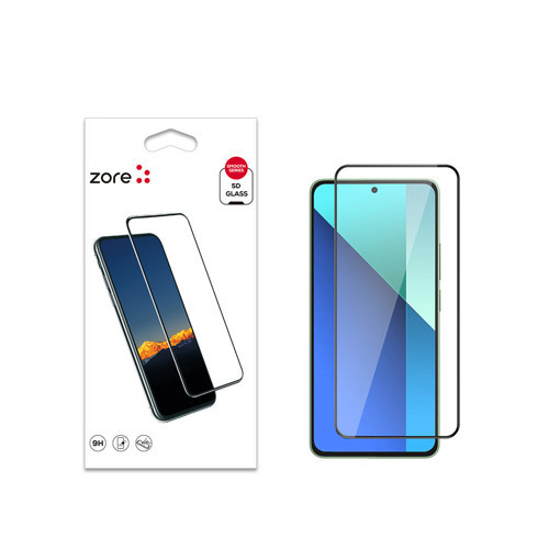 Redmi Note 13 4G Ekran Koruyucu Ekranı Tam Kaplayan Kenarları Kırılmaya Dayanıklı Cam Koruyucu