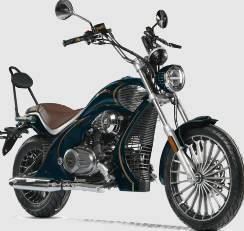 Motolüx Cappadocia 125CC Otomatik Vites Chopper Motosiklet Lacivert