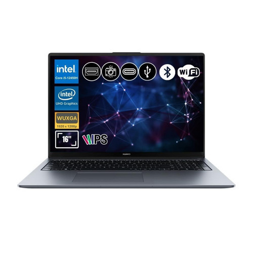 Matebook D16 2024 İ5-12450H 16Gb Ram 2Tb Ssd Freedos 15.6" Notebook Mclf-W5651 Atl3