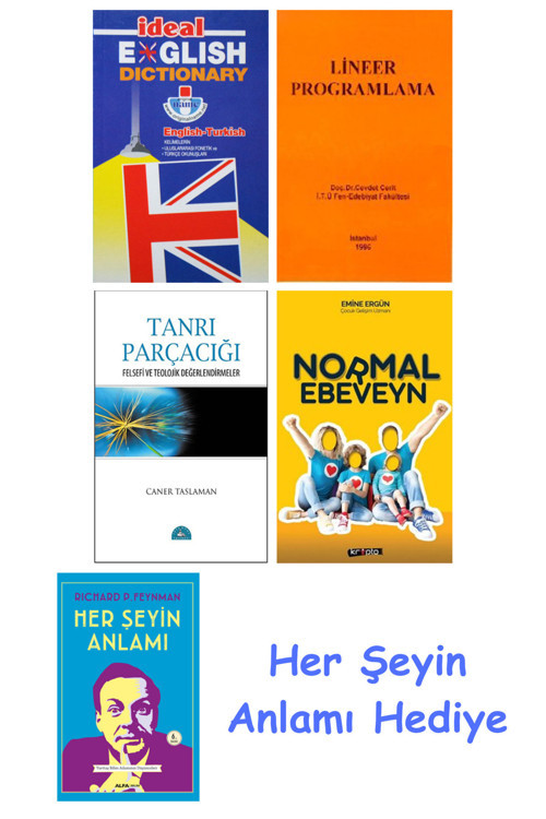 İdeal English Dictionary + Lineer Programlama + Tanrı Parçacığı + Normal Ebeveyn + Her Şeyin Anlamı