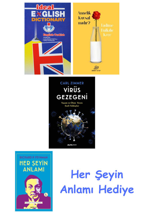 İdeal English Dictionary + Annelik Kutsal Mıdır? + Virüs Gezegeni + Her Şeyin Anlamı