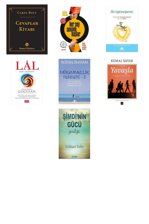 Cevaplar Kitabı... +6 Kitap